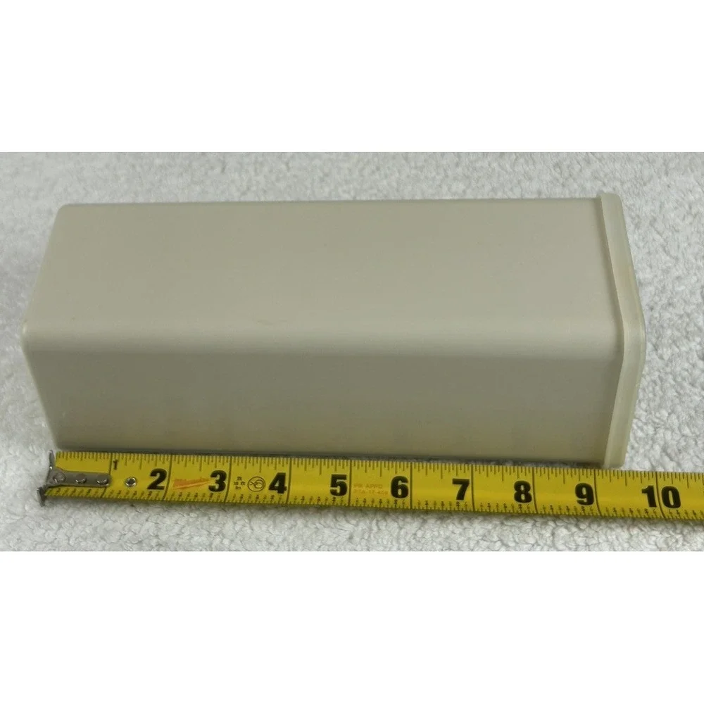 Vtg Tupperware 2 Lb Velveeta Cheese Keeper Container Holder USA 3 Piece Set